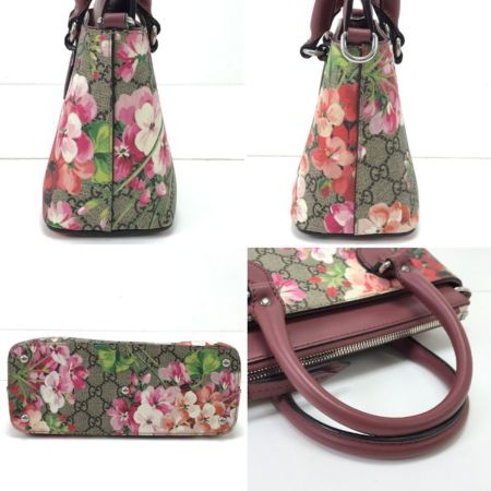  GUCCI グッチ 2WAYショルダーバッグ 453177 ピンク×ベージュ