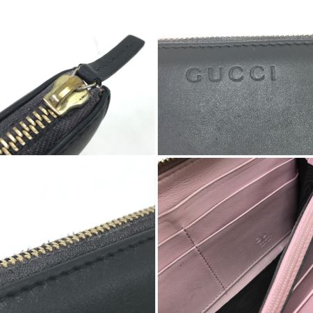  GUCCI グッチ  L字ファスナー長財布 332747 ブラック