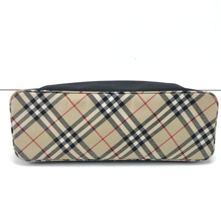  BURBERRY BLUE LABEL バーバリーブルーレーベル ハンドバッグ ナイロン ブラック