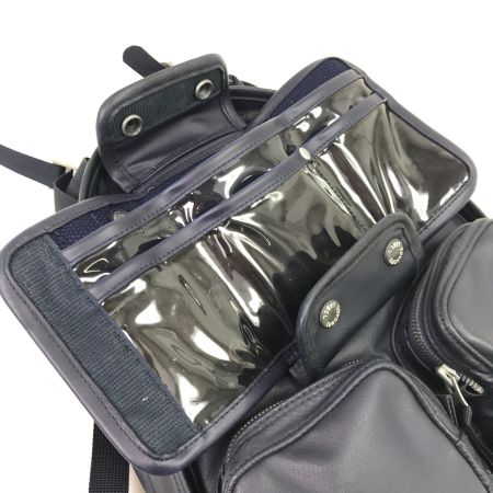  PORTER ポーター リュック ニューライナー LUGGAGELABEL 使用感有 青バッテン ネイビー