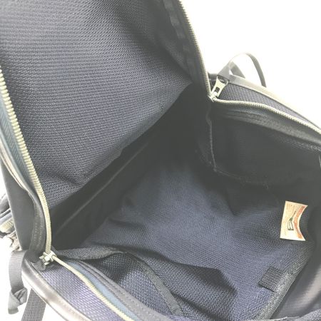  PORTER ポーター リュック ニューライナー LUGGAGELABEL 使用感有 青バッテン ネイビー