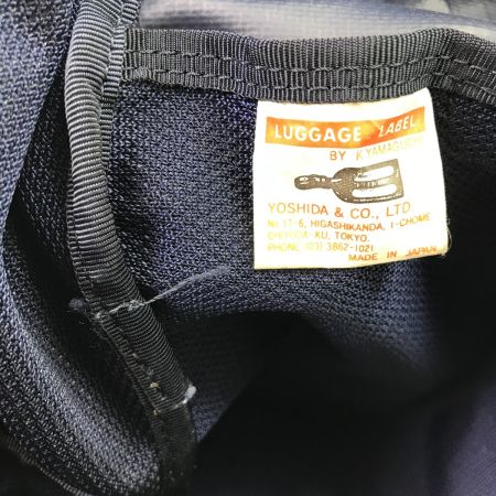  PORTER ポーター リュック ニューライナー LUGGAGELABEL 使用感有 青バッテン ネイビー
