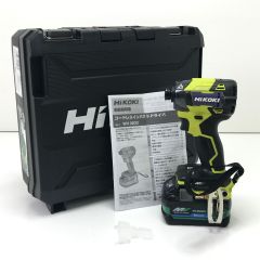  HiKOKI ハイコーキ インパクトドライバ WH36DD スパイダーイエロー Sランク