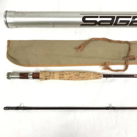  sage セージ フライロッド グラファイトⅢ GFL 590 LL アルミロッドケース、ソックス付