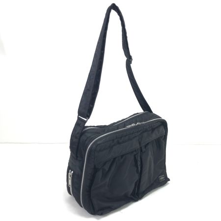  PORTER ポーター ショルダーバッグ タンカー ナイロン ブラック