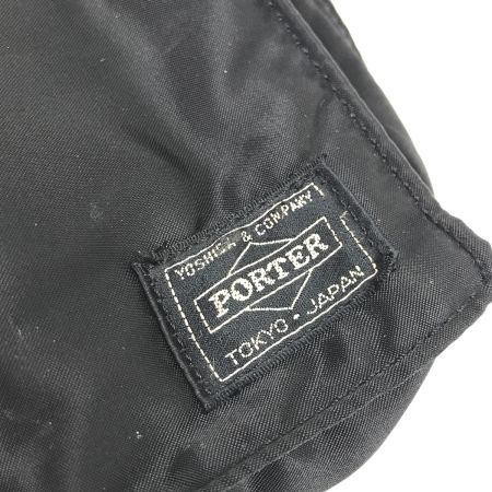  PORTER ポーター ショルダーバッグ タンカー ナイロン ブラック