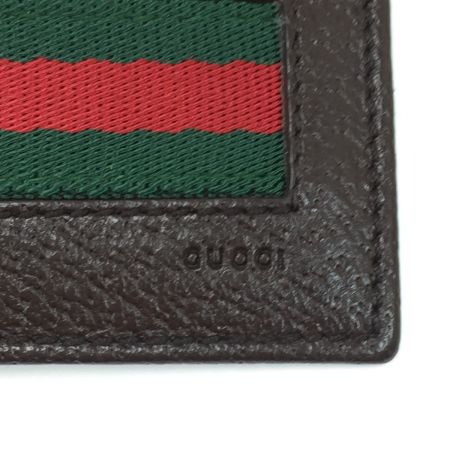  GUCCI グッチ 2つ折り財布 レザー 138042 ブラウン