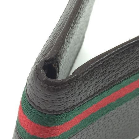 GUCCI グッチ 2つ折り財布 レザー 138042 ブラウン