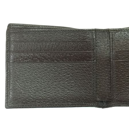  GUCCI グッチ 2つ折り財布 レザー 138042 ブラウン
