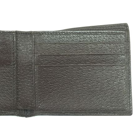  GUCCI グッチ 2つ折り財布 レザー 138042 ブラウン