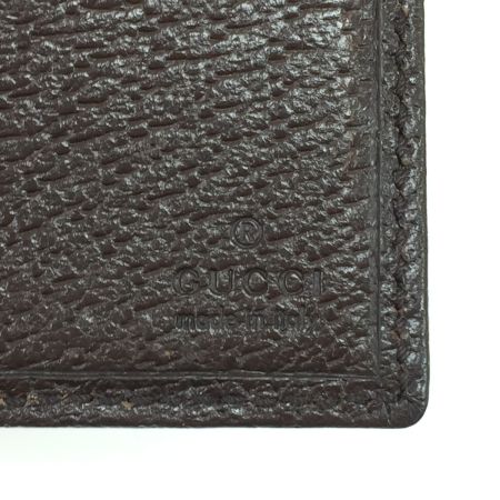  GUCCI グッチ 2つ折り財布 レザー 138042 ブラウン