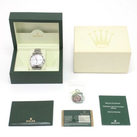 ROLEX ロレックス 腕時計 エクスプローラII ステンレススチール ホワイト 216570