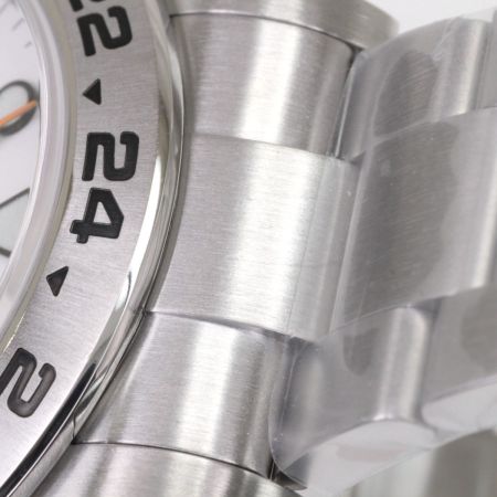 ROLEX ロレックス 腕時計 エクスプローラII ステンレススチール ホワイト 216570