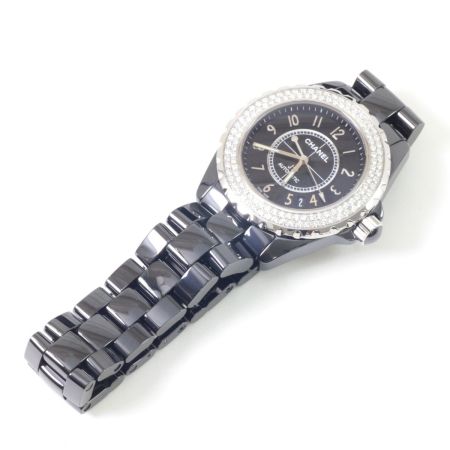 CHANEL シャネル 腕時計 自動巻き ステンレススチール ブラック H0950