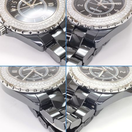 CHANEL シャネル 腕時計 自動巻き ステンレススチール ブラック H0950
