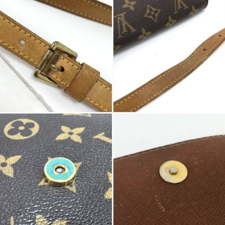  LOUIS VUITTON ルイヴィトン セミショルダーバッグ ミュゼットサルサ ショートタイプ M51258 ブラウン