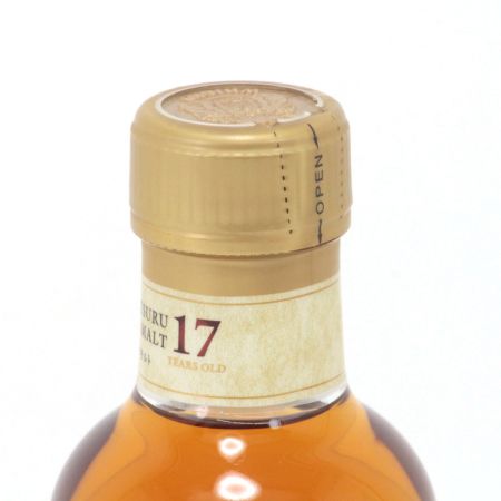 【北海道内限定発送】 NIKKA ニッカウヰスキー 竹鶴 17年 ピュアモルトウイスキー 180ml 43度 未開栓