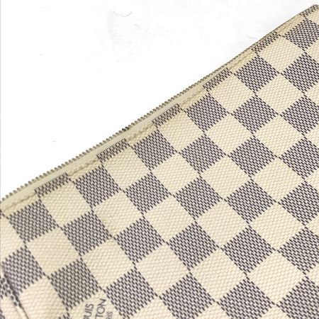  LOUIS VUITTON ルイヴィトン ハンドバッグ ダミエ・アズール ポシェットアクセソワール N41207 ホワイト