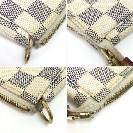  LOUIS VUITTON ルイヴィトン ハンドバッグ ダミエ・アズール ポシェットアクセソワール N41207 ホワイト
