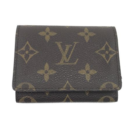  LOUIS VUITTON ルイヴィトン 名刺入れ モノグラム アンヴェロップ・カルト・ドゥ・ヴィジット M62920 ブラウン