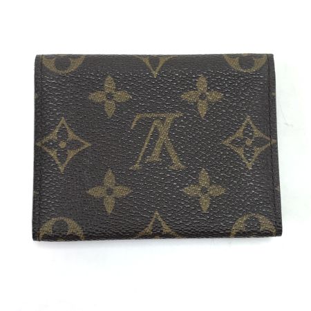  LOUIS VUITTON ルイヴィトン 名刺入れ モノグラム アンヴェロップ・カルト・ドゥ・ヴィジット M62920 ブラウン