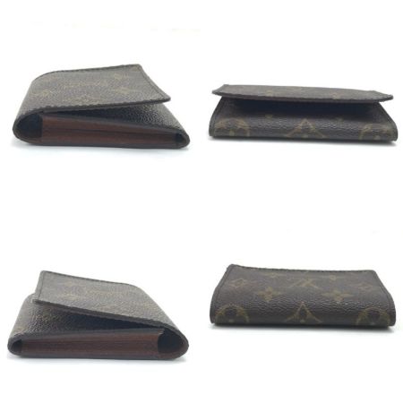  LOUIS VUITTON ルイヴィトン 名刺入れ モノグラム アンヴェロップ・カルト・ドゥ・ヴィジット M62920 ブラウン