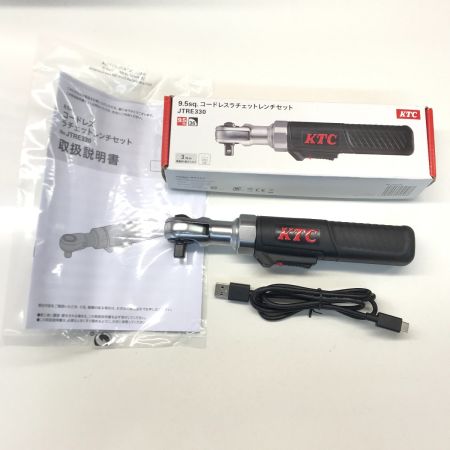  KTC ケーティーシー ラチェットレンチセット ブラック コードレス式 3.6v 854373 JTRE330 ブラック