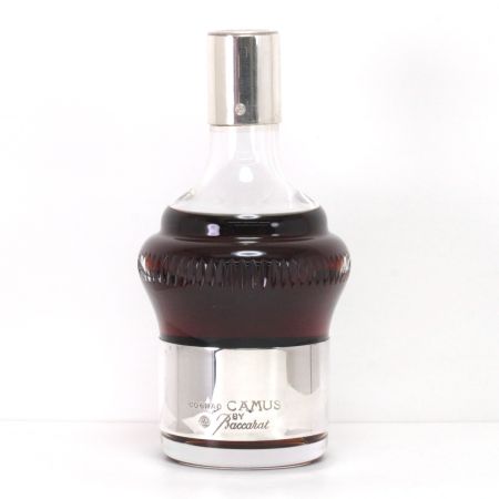  CAMUS カミュ コニャック バカラボトル シルバートップ 替栓付 700ml 40度 布袋付 未開栓
