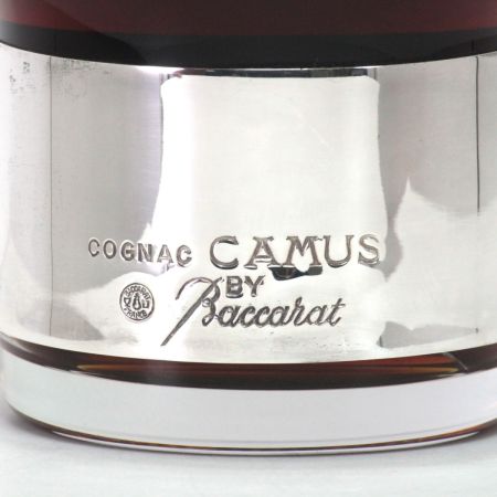 CAMUS カミュ コニャック バカラボトル シルバートップ 替栓付 700ml 40度 布袋付 未開栓