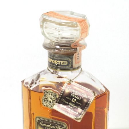 Canadian Club カナディアンクラブ ウイスキー クラシック 12年 375ml 40度  未開栓