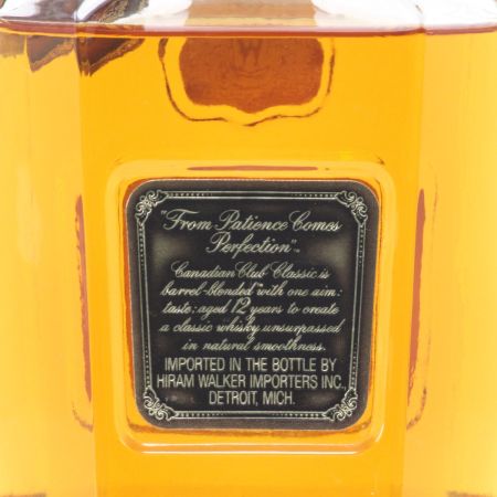  Canadian Club カナディアンクラブ ウイスキー クラシック 12年 375ml 40度  未開栓