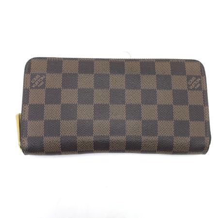  LOUIS VUITTON ルイヴィトン 長財布 ダミエ ジッピー・ウォレット N41661 ブラウン