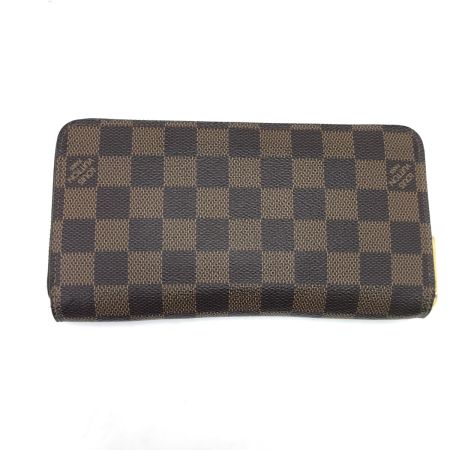  LOUIS VUITTON ルイヴィトン 長財布 ダミエ ジッピー・ウォレット N41661 ブラウン