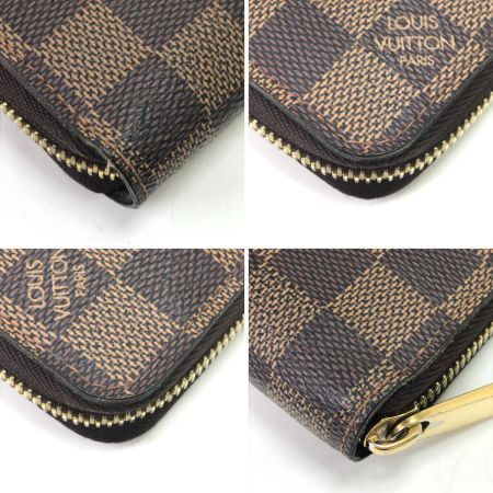  LOUIS VUITTON ルイヴィトン 長財布 ダミエ ジッピー・ウォレット N41661 ブラウン