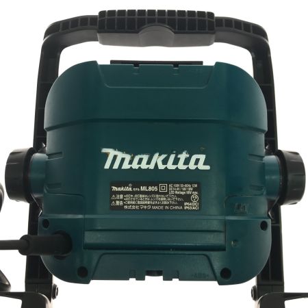  MAKITA マキタ ライト コード式 ML805 ブルー