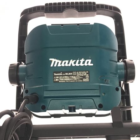  MAKITA マキタ ライト コード式 ML805 ブルー