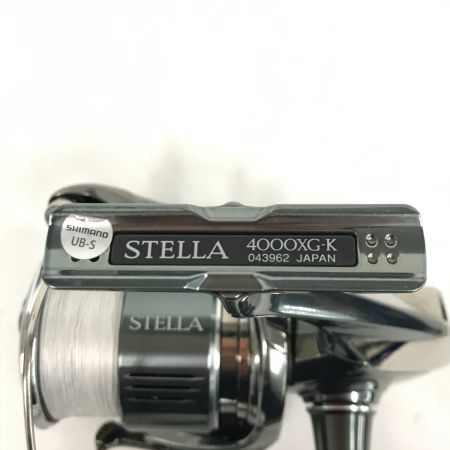  SHIMANO シマノ スピニングリール 22ステラ 4000XG キズ有 箱付  043962