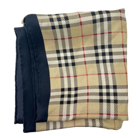  BURBERRY LONDON バーバリーロンドン シルクスカーフ ノバチェック ベージュ