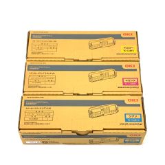 OKI 純正 トナーカートリッジ シアン／TC-C4BC2 マゼンタ／TC-C4BM2 イエロー／TC-C4BY2 3色セット Sランク
