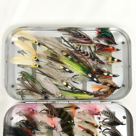  Richard Wheatley フライボックス ウェットフライ等49本付