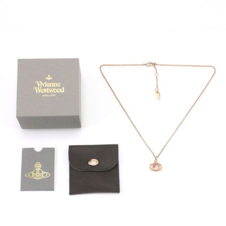  Vivienne Westwood ヴィヴィアン・ウエストウッド ネックレス ピンクゴールド