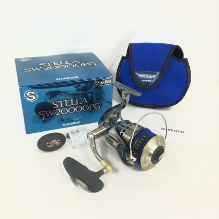  SHIMANO シマノ スピニングリール STELLA SW20000PG ソフトケース付 SC79Y