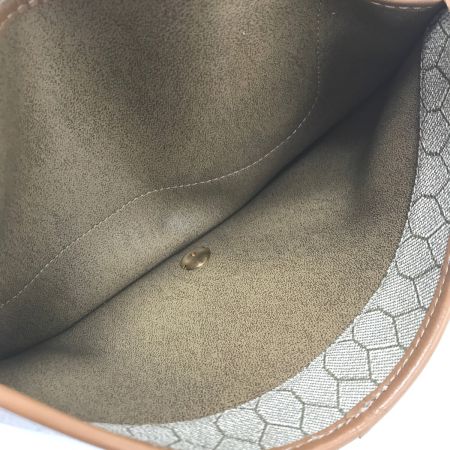  Christian Dior クリスチャンディオール ショルダーバッグ ハニカム柄チェーンショルダー ブラウン