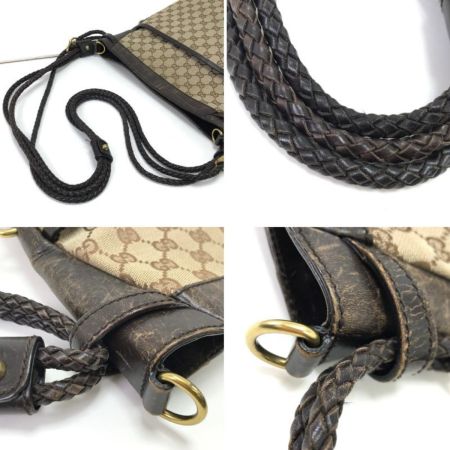  GUCCI グッチ ショルダーバッグ 109097 ブラウン