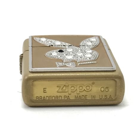   ライター ZIPPO プレイボーイ×スワロフスキー 限定3438/7500