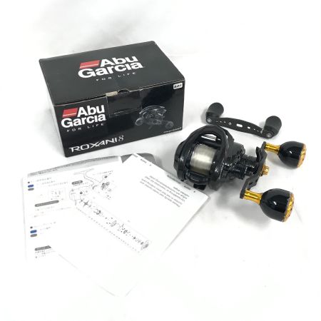  Abu Garcia アブガルシア ベイトリール ロキサーニ8 箱、ハンドル付