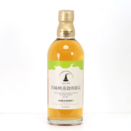 【北海道内限定発送】 NIKKA WHISKY ニッカウイスキー 宮城峡蒸溜所限定 ブレンデッドウイスキー 500ml 40度 箱付 未開栓