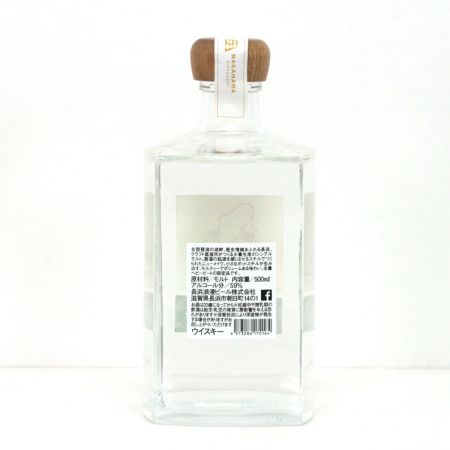 【北海道内限定発送】 NAGAHAMA DISTILLERY 長浜醸造所 NEW MAKE Alc.59% HEAVILY PEATED シングルモルトウイスキー 500ml 59度 未開栓