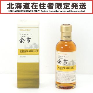 飲料・酒 限定品余市NIKKA WHISKY WOODY & VANILLIC 500ml