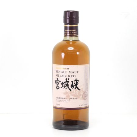 【北海道内限定発送】 NIKKA WHISKY ニッカウイスキー シングルモルトウイスキー 宮城峡 700ml 45度 未開栓